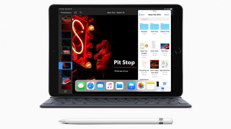 The new iPad Air with support for Apple Pencil and Smart Keyboard introduces high-end features and performance at a breakthrough price.