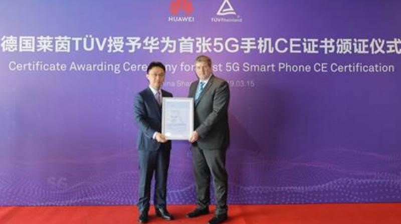 TÜV Rheinland is responsible for the whole process of CE certification of Huawei 5G smartphones.
