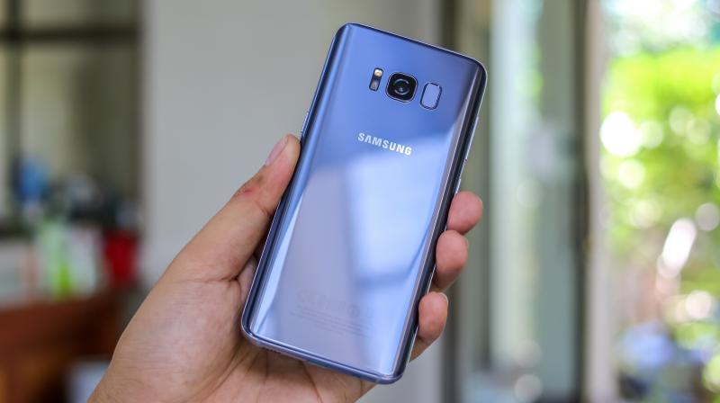 Samsung Galaxy A50 markerade inför lanseringen i Indien