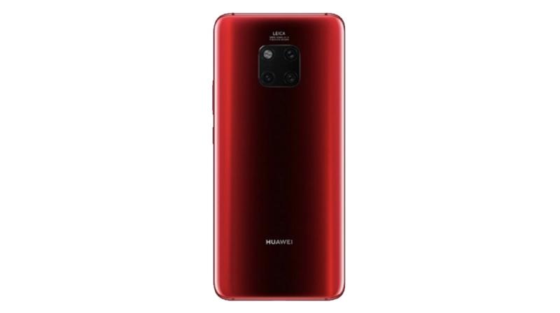 The Huawei Mate 20 Pro will launch in Fragrant Red