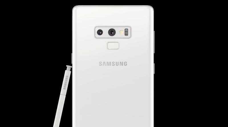 Samsung lanserar Galaxy Note9, S9 + limited edition Alpine White, Polaris Blue