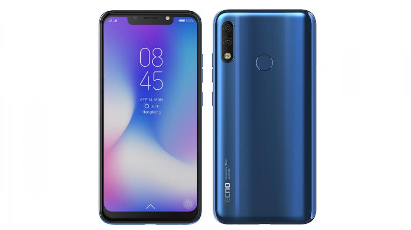 The smartphone is priced at Rs 13,499 and is available in three colours — Aqua Blue, Hawaii Blue (Gradient) and Midnight Black.