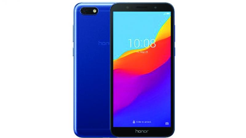 Honor 7S will be available in Blue, Black and Gold colour options.