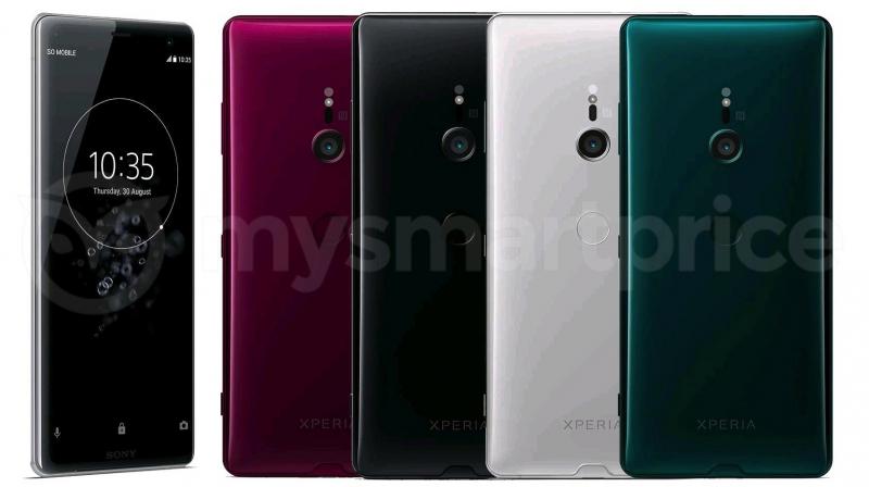 The Sony Xperia XZ3 will come in Burgundy, Black, White and Green.