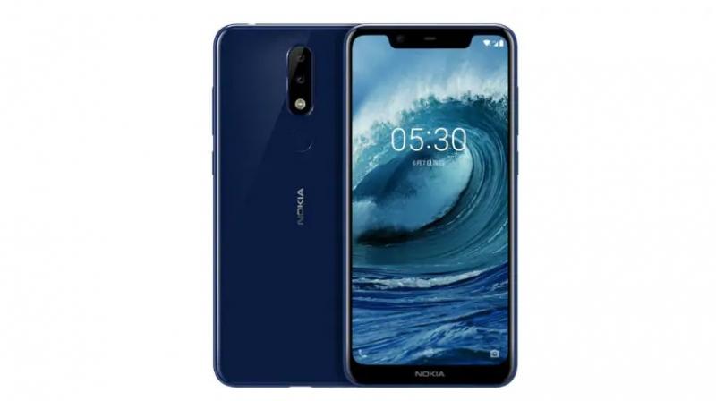The Nokia X5 runs on Android 8.1 Oreo and the device is upgradeable to Android P.