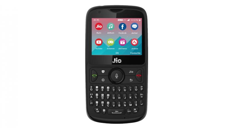 JioPhone 2 för 2 999 Rs Lanserad med QWERTY-tangentbord