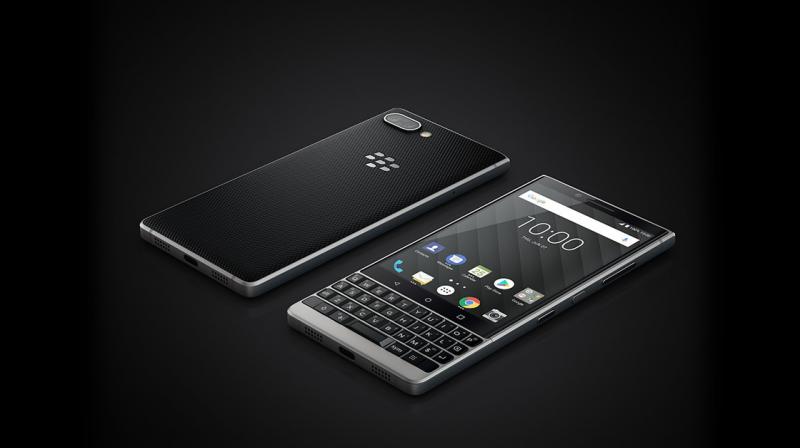 Blackberry KEY2 with a dual camera system.