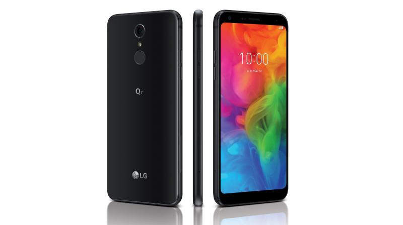 LG lanserar Q7-smarttelefoner med AI-stöd