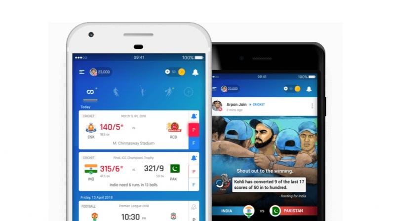The latest update brings new additions to the platform, primarily the introduction of a Sports Social Feed and Live Fantasy Game in India for cricket.
