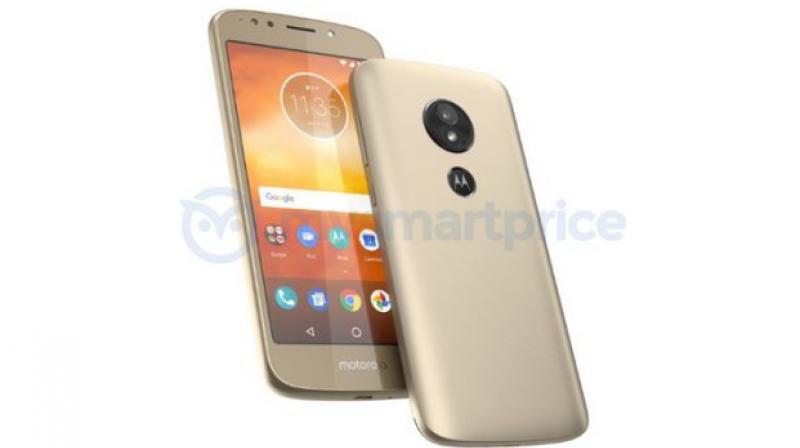 The Moto E5 as seen ina leaked photo by MySmartPrice.