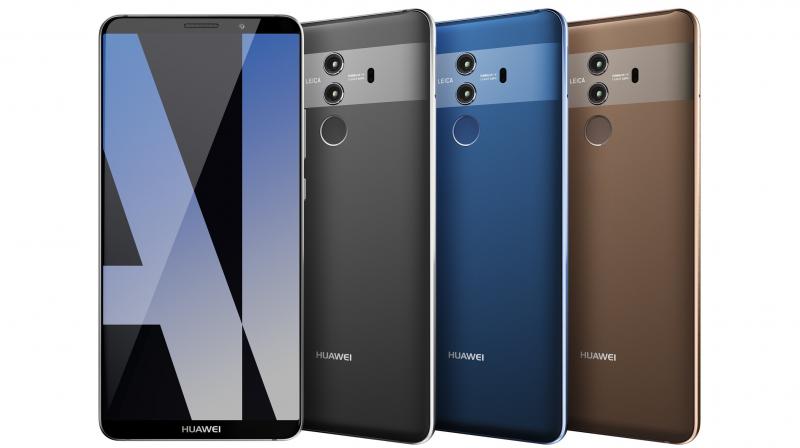 The Mate 10 Pro is expected to available at least in three colours — grey, brown and blue.