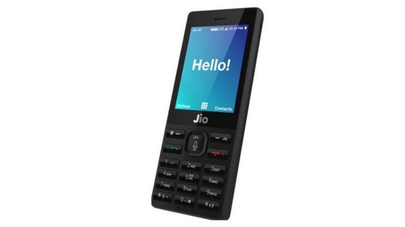 Reliance Jio's JioPhone (Photo: File)