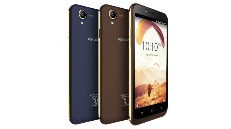 The smartphone is available in two colours- Blue-Champagne and Coffee-Champagne and comes with a free protective cover.