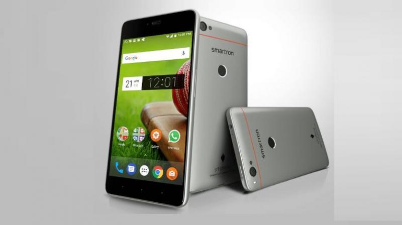 Smartron lanserar srtphone med Snapdragon 652 SoC från 12 999 Rs