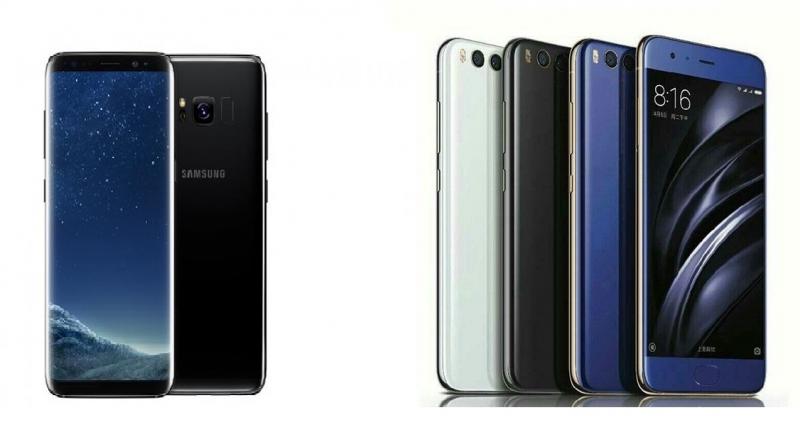 Samsung Galaxy S8 Indien lanserades idag, meddelade Xiaomi Mi 6 globalt