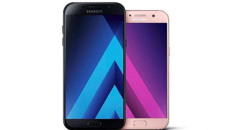 Samsung förbättrar Galaxy Portfolio med A5, A7 2017