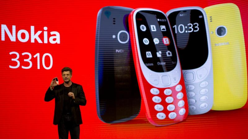 Nokia återlanserar den ikoniska mobiltelefonen 3310