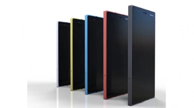 Konceptvideo |  Nokia flerfärgsvarianter som kör Android 3