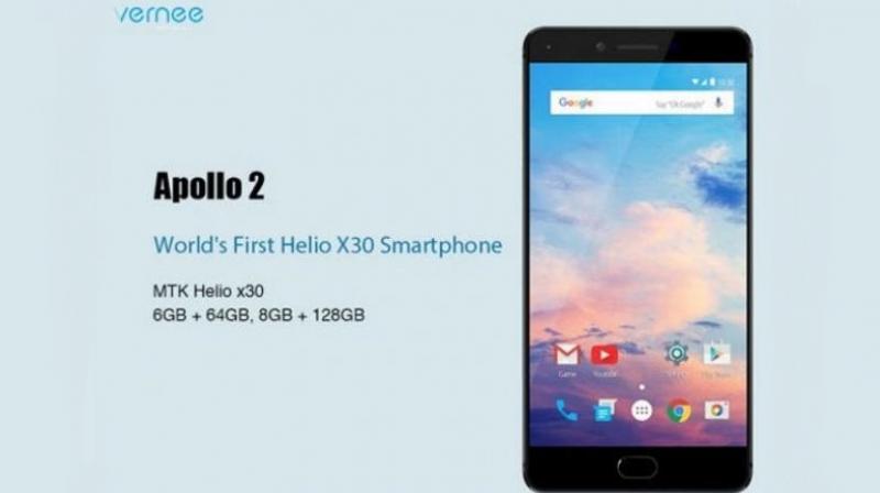 The company took to Twitter to announce the launch of Apollo 2 and also claimed that the device will be the first to be powered by Helio X30 processor.