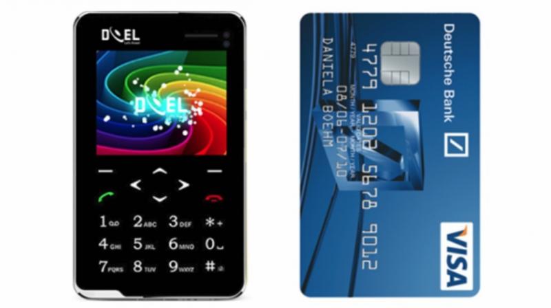 The Doel Card ET 106 can also be clubbed along with your existing smartphone to make and receive calls like a Bluetooth handsfree unit.