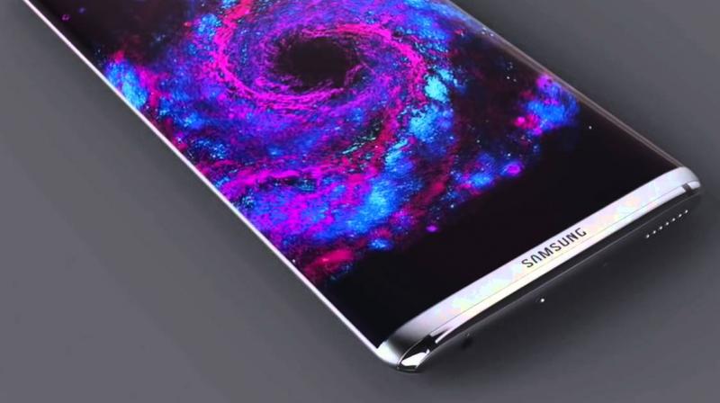 Samsung kabel i japanskt företag för Galaxy S8. batteriförsörjning