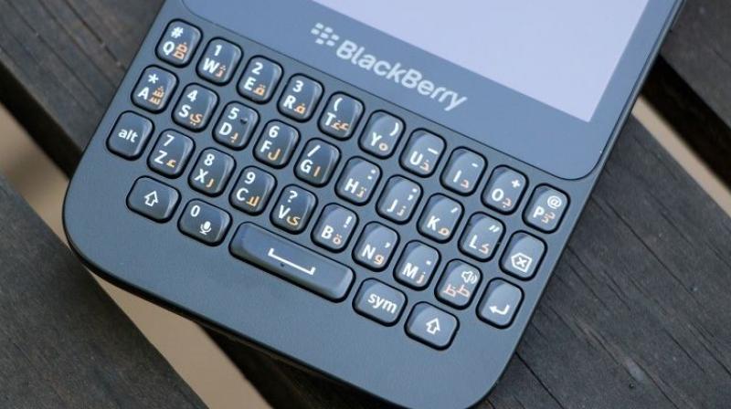 BlackBerry smartphone with QWERTY Keypad