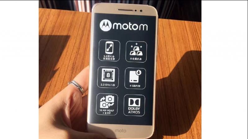 Motorola is expected to unveil its Moto M smartphone of November 8 and the device is already leaked out in its full glory.