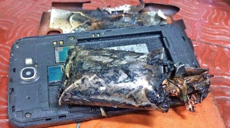 Chennai: Smartphone fattade eld under flygningen