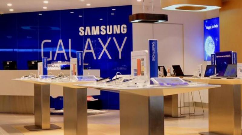 Samsung-telefoner fattade eld i Kina