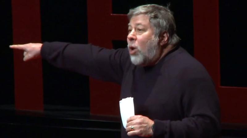 Wozniak warns: "I would not use Bluetooth ... I don't like wireless. I have cars where you can plug in the music, or go through Bluetooth, and Bluetooth just sounds so flat for the same music." (Photo: file pic)