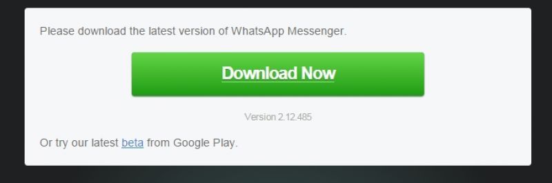 Chương trình thử nghiệm WhatsApp Beta
