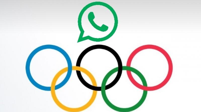 If you peep into the emoji section under the sports tab, in the keyboard, you will find that WhatsApp has quietly listed an emoji for the Olympics.