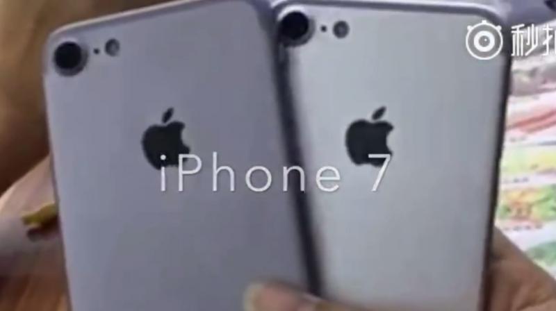 Videor |  Påstådd Apple-telefon Iphone 7 visas online i en ny video