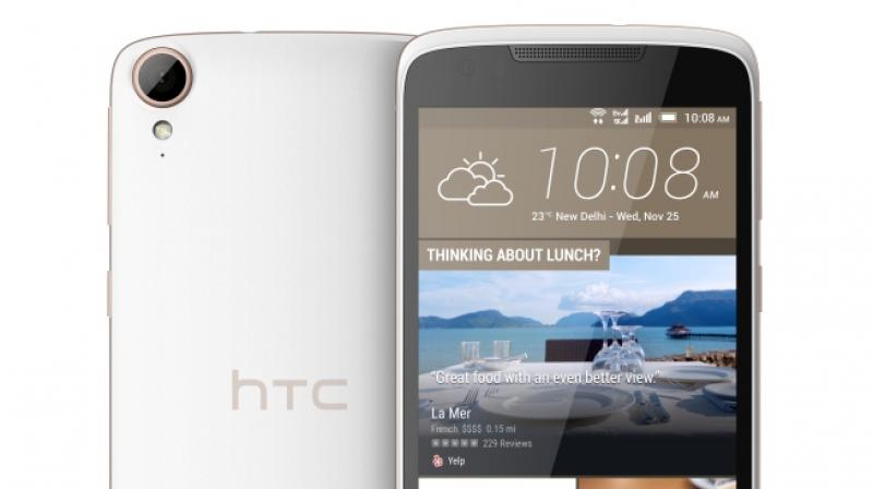 HTC Desire 828 dual SIM smartphone
