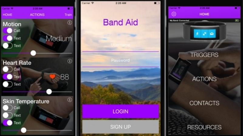 Microsofts Band-app kan ringa 911 i fall av våld i hemmet