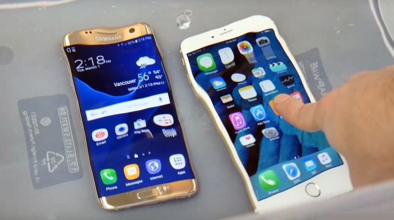 Vem kommer att överleva: Samsung Galaxy S7 suger upp med iPhone 6s
