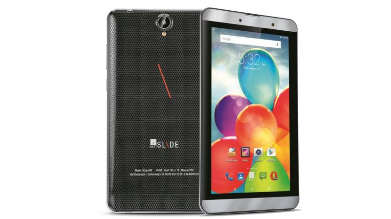 The iBall Slide Gorgeo 4GL features a quad 1GHz chip with 1GB RAM; 7 inch IPS display that is just shy of HD; Android Lollipop 5.1; 8GB internal storage expandable by Micro SD card to 32GB.