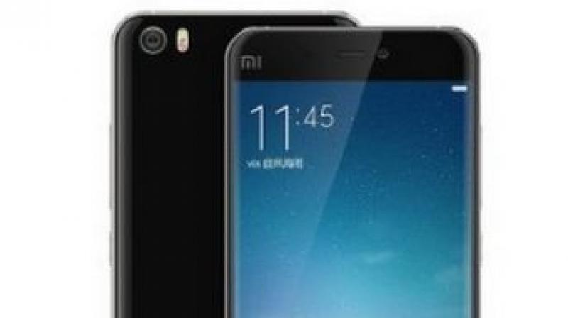 A leaked image of the Xiaomi Mi 5 on Weibo.