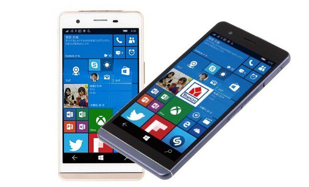 Japanska OEM lanserar världens tunnaste Windows 10-smartphone