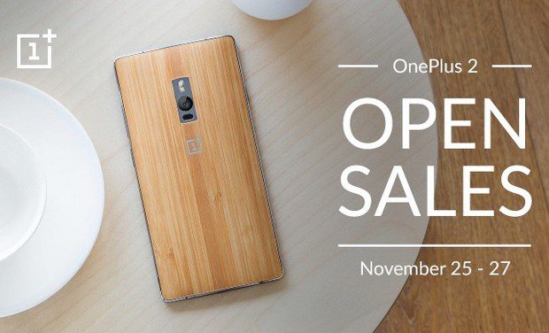 OnePlus 2 till försäljning i Indien från 25 till 27 november