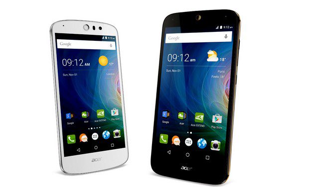 The Liquid Z530 (Left) and Liquid Z630S (Right) are two new budget smartphones launched by Acer