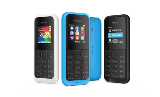 Microsoft lanserar superbillig Nokia 105 Dual SIM-telefon
