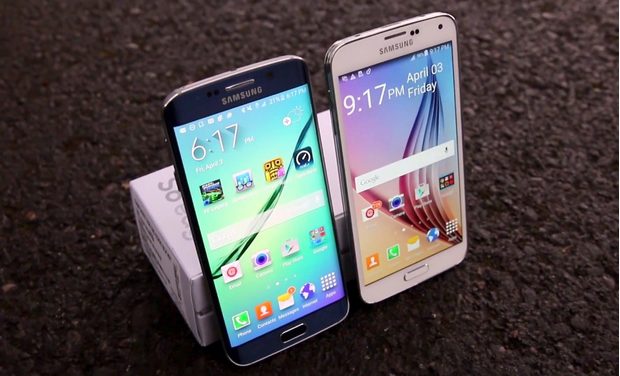 Samsung Galaxy S6 Edge och iPhone 6: Fall-, vatten- och brandtest