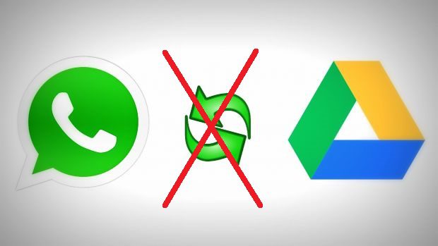 WhatsApp tar bort säkerhetskopieringsalternativet för Google Drive