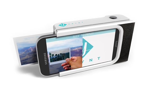 A new polaroid printing case is being designed for iPhones and Android handsets; Photo courtesy: Prynt