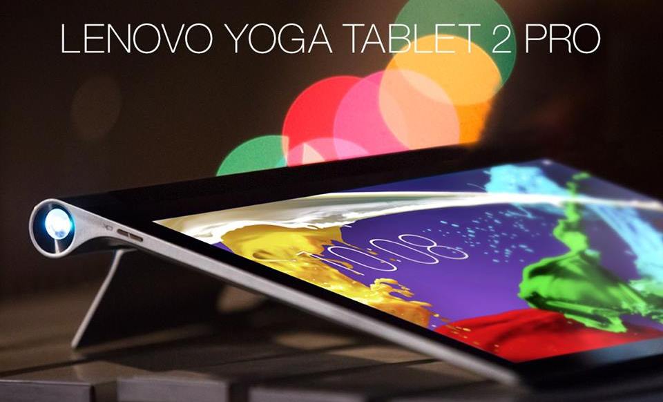 Lenovo dan Ashton Kutcher meluncurkan tablet baru dengan proyektor bawaan 5