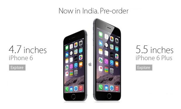 Iphone 6 förbeställningar startar i Indien, priser meddelade