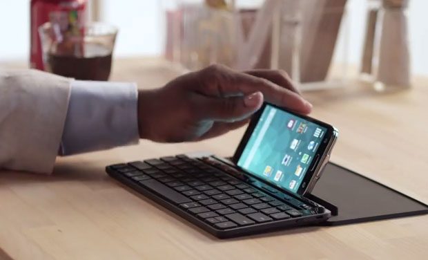 The Bluetooth keyboard is compatible with Android, iOS and Windows