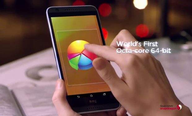 HTC lanserar Desire 820 64-bitars med 8MP frontkamera