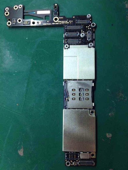 Kebocoran: Layar iPhone 6 5,5 inci, baterai, dan papan logika tampilan 6